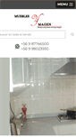 Mobile Screenshot of mueblesymagen.com