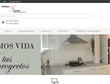 Tablet Screenshot of mueblesymagen.com